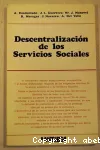 Descentralización de los servicios sociales