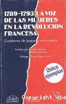 1789-1793, la voz de las mujeres en la revolución francesa