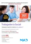 Trabajador/a social de instituciones sanitarias de la Conselleria de Sanitat de la Generalitat Valenciana