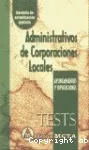 Administrativos de corporaciones locales